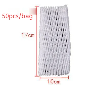 Foam Net sleeve Pocket Shockproof Protection Transport Packing Wine Glass Bottle Fragile Items Vegetable Fruit Thicken Mesh Bag 17X10CM