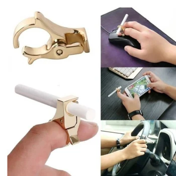 

Creative Smoking Cigarette Holder Male Finger Prevention Smoked Ring Cigarette Organizer Cigarette Accessories Gadget 2 1 1