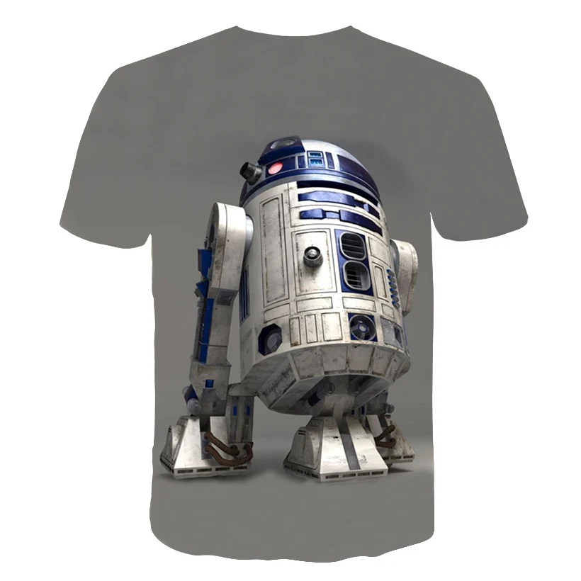 kids T-shirt for the Star Wars cartoon costume movie.Harajuku children funny T-shirt, hot sale boys and girls tops