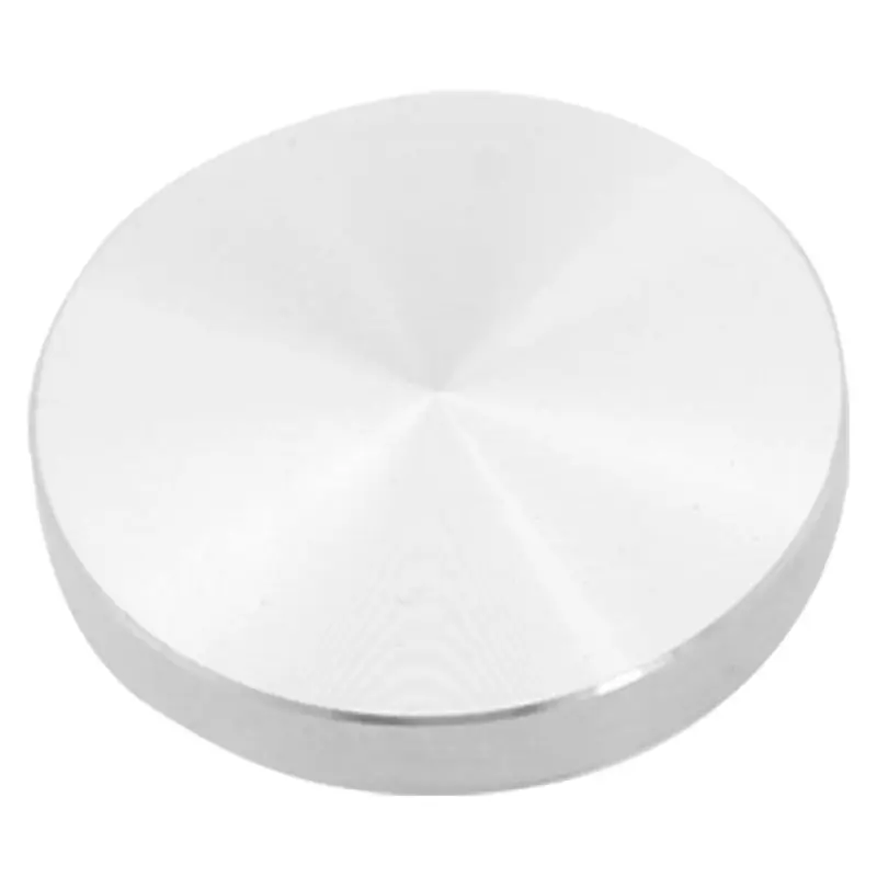Glass plate adapter table leg aluminum round 50x8mm silver |