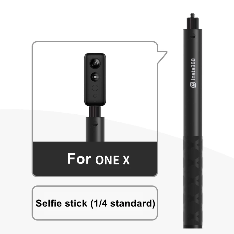 Stabilisateur,Insta360 – perche à Selfie Invisible, monopode + Insta 360 R  X, poignée rotative, trépied - Type C Package - Cdiscount Appareil Photo