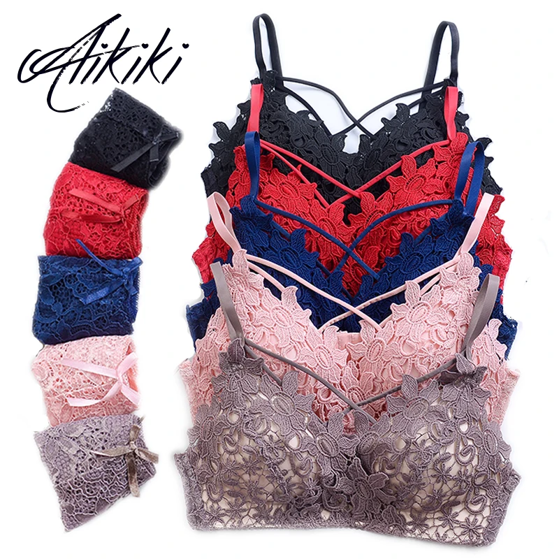 

Sexy Lace Bra Set Women Underwear Set Push Up Bra Set Sexy Lace Briefs Lingerie 3/4 Cup 70B 75B 80B 85B