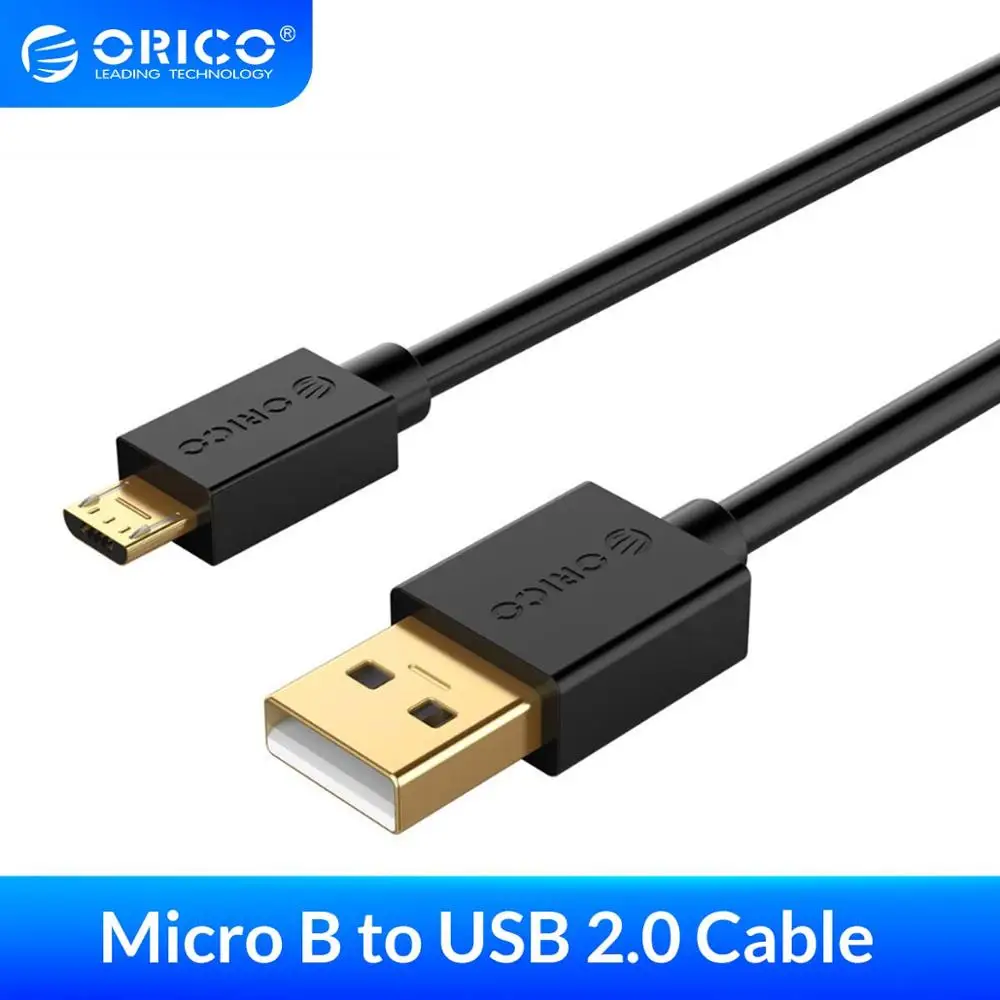 Кабель Micro B USB ORICO кабель для передачи данных зарядный выход 2A huawei Mi Andriod внешний