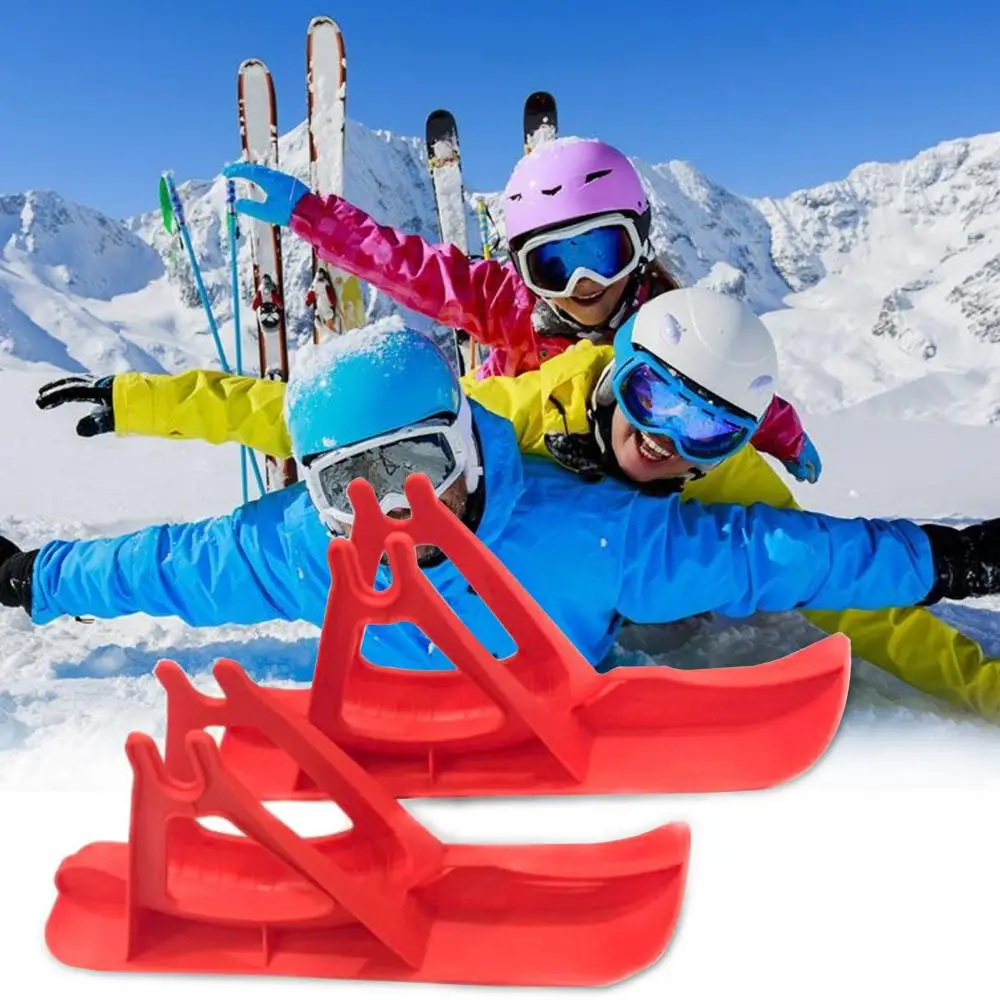 Balance Bike Snow Sledge Board Ski Kids Outdoor Training Bicycle Skiing Walker