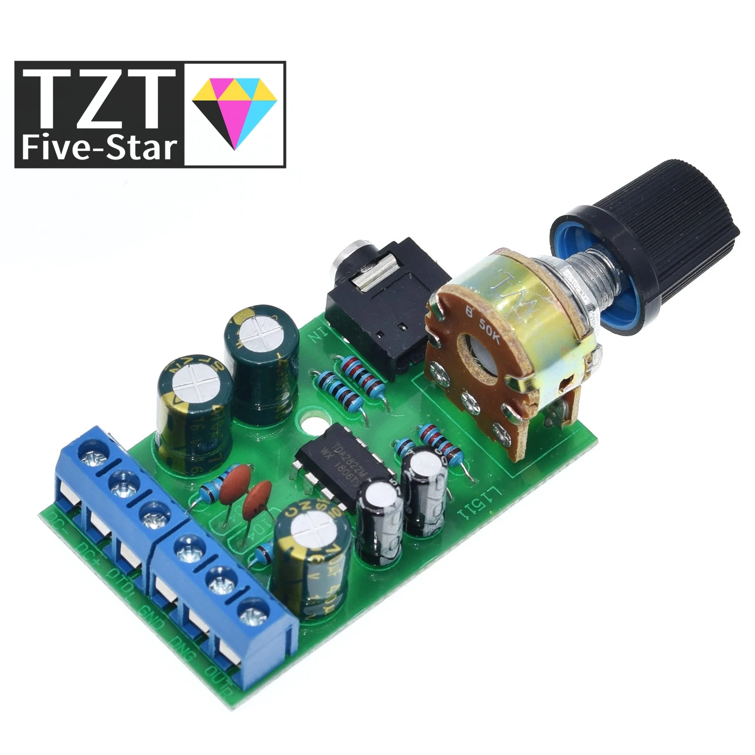 Завеса Мини DC 3 7 ~ 12V 5V TDA2822M 2 0-CH стерео аудио Мощность Плата усилителя 5 мм AUX |