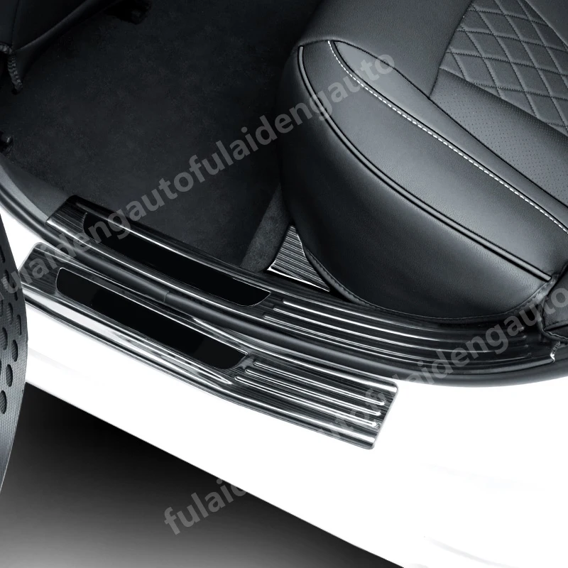 4 шт. для Nissan Teana Altima-, новинка, нержавеющая сталь, Накладка на порог, накладка, аксессуары для стайлинга автомобилей