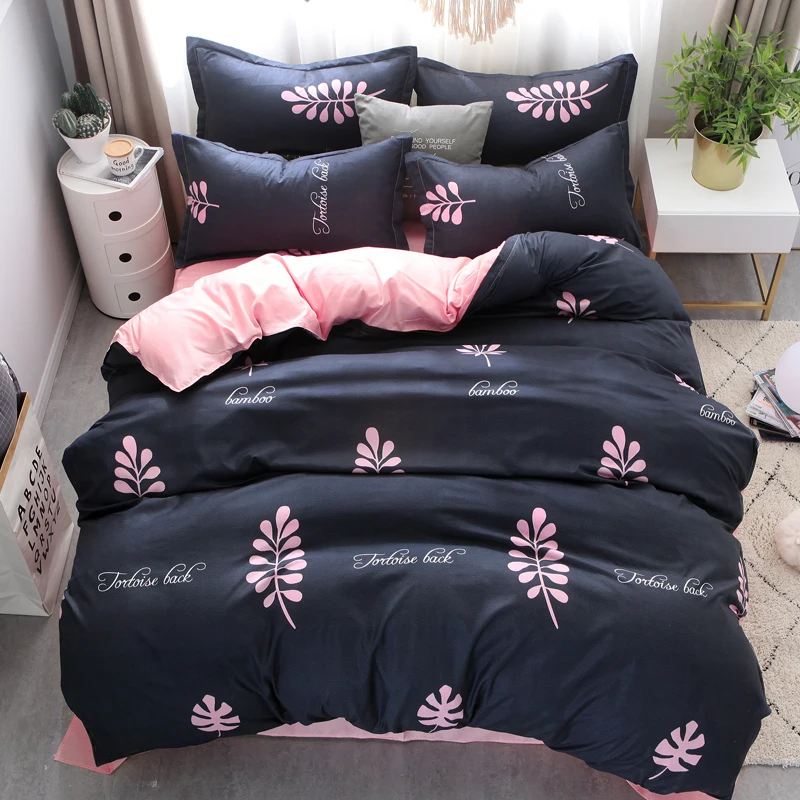 

Bedding Sets 3/4pcs Family Set Include Bed Sheet Duvet Cover Pillowcase Room Decoration Bedspread