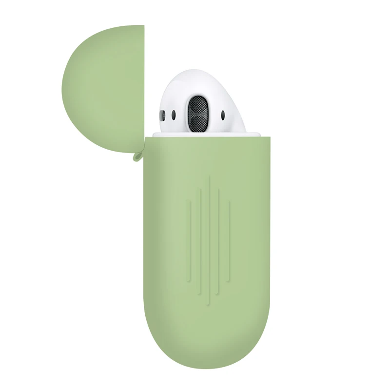 Мягкий силиконовый чехол с Bluetooth для беспроводных наушников Airpods1 2 й защитный 1 и