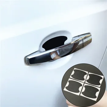 

4pcs Car Door Handle Bowl Protector Sticker for Hyundai SantaFe Veracruz Mistra Tucson Veloster Rohens AZERA Avante IONIQ