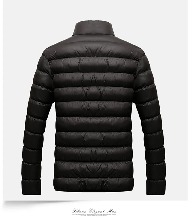 Зимняя мужская модная куртка со стоячим воротником, мужская куртка-парка, мужские плотные куртки и пальто, мужские зимние парки M-3XL