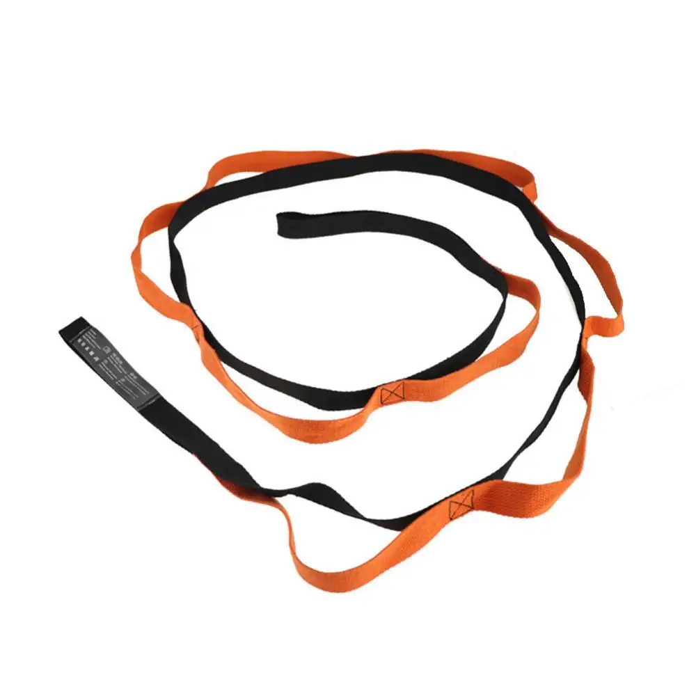 Yoga Stretch Strap Anti-Gravity Gym Fitness Workout Exercise Loop Elastic Pull Rope Resistance Band Yoga Belt