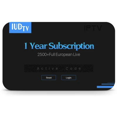 Французский IPTV M3U код подписки QHDTV/IUDTV/SUBTV/Neo pro Франция арабский Бельгия немецкий голландский IPTV для Android m3u enigma2 - Цвет: 1 Year IUDTV