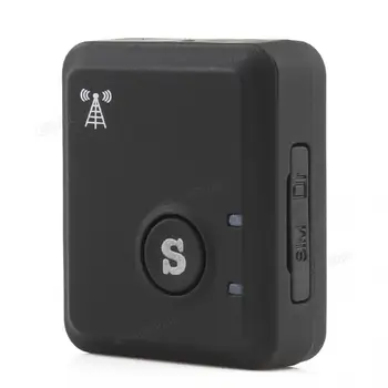 

Black Burglar Alarm System Security Vibration Sound Alarm Sensor GSM Call Back Alarm Equipment AGPS Tracking device