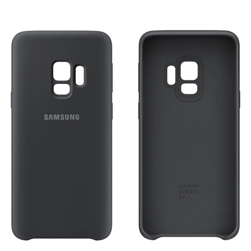 Жидкий силиконовый чехол для samsung Galaxy S9/S9 Plus, шелковистый мягкий на ощупь защитный чехол для телефона samsung S9