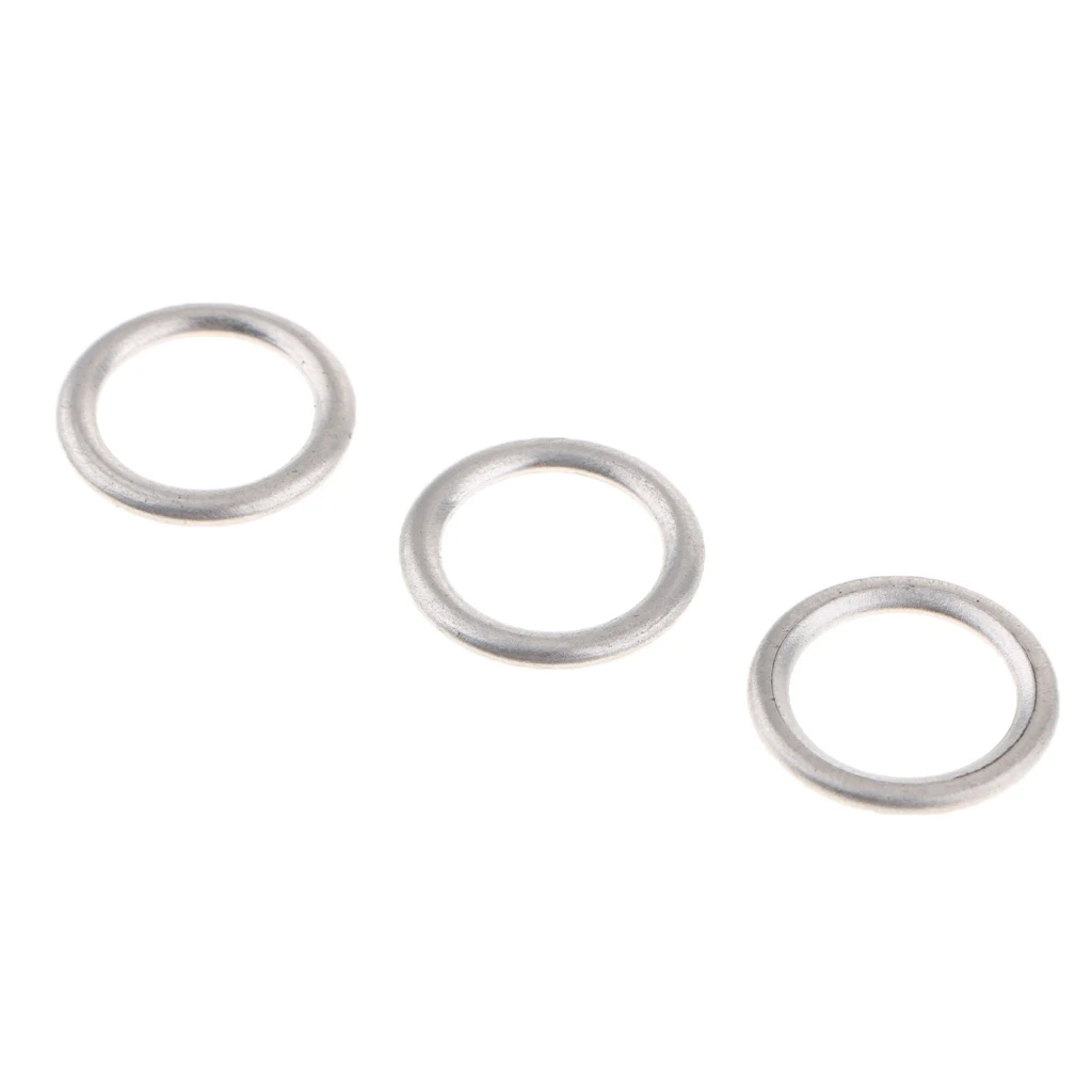 50 Pieces 14mm ID 20MM OD Drain Plug O Rings for Audi S4 A4 Q5 VW Touareg