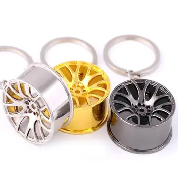 

Creative Personality Wheel Keychain Car Mini Tire Shape Keyring Key Pendant 3XUB