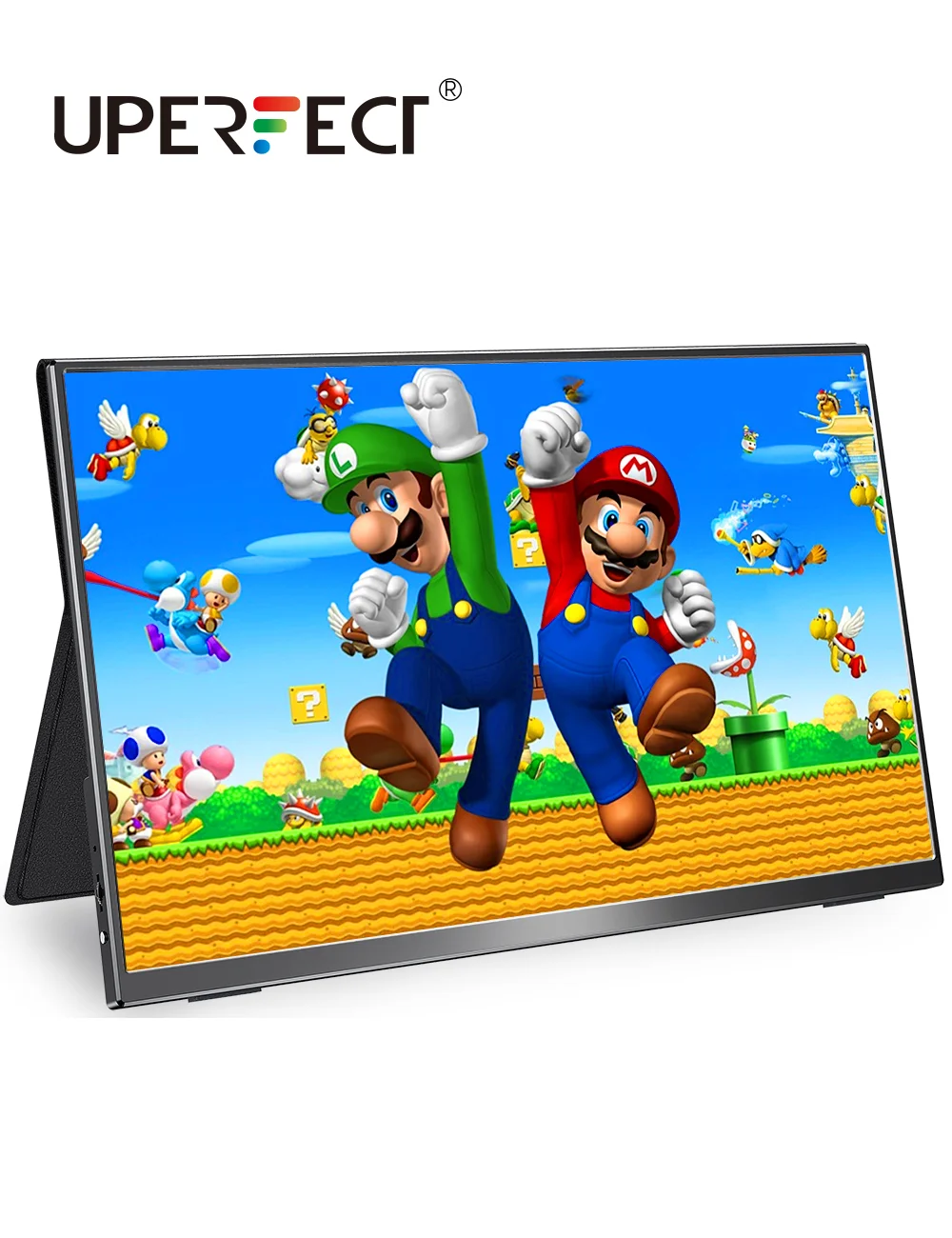 UPERFECT 15.6 Inch Portable Monitor Touchscren 2000:1 Mobile Display Game sRGB 100% Color Gamut Thin Light Wide Viewing Angle | Компьютеры