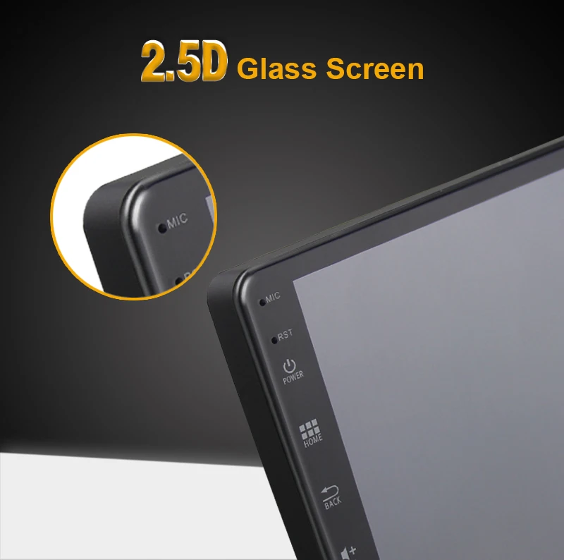 Cheap Android 8.1 2.5D 10.1" car dvd multimedia player for Nissan Navara 2017 head unit 1 din quad core wifi Bluetooth mirror link 5