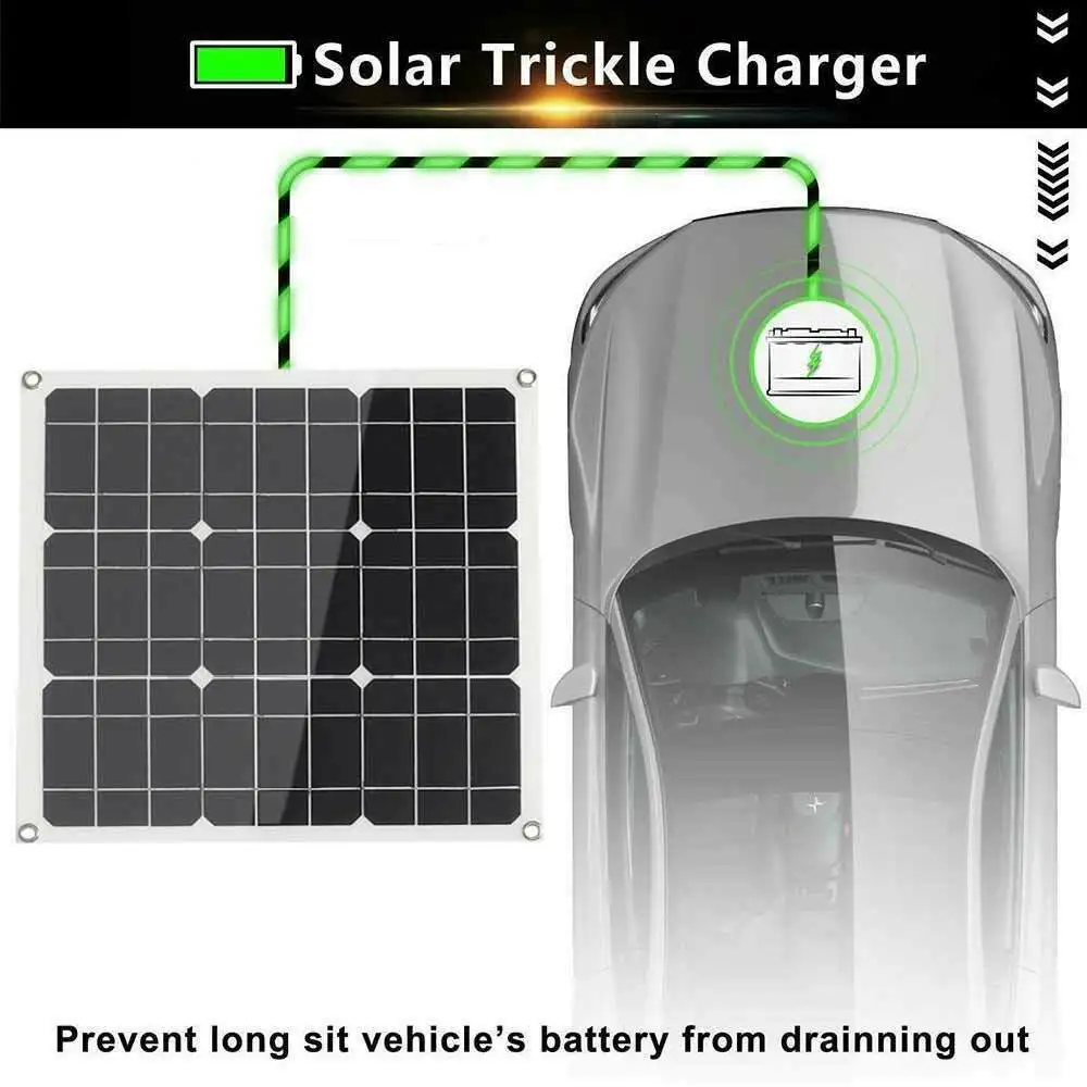 Carregador de Bateria Portátil para Carro Solar + 60a Painel Mppt Controlador Display Lcd 18v Power Bank Usb & Tipo-c Porta rv 200w Pwm pwm display lcd 18v power bank usb