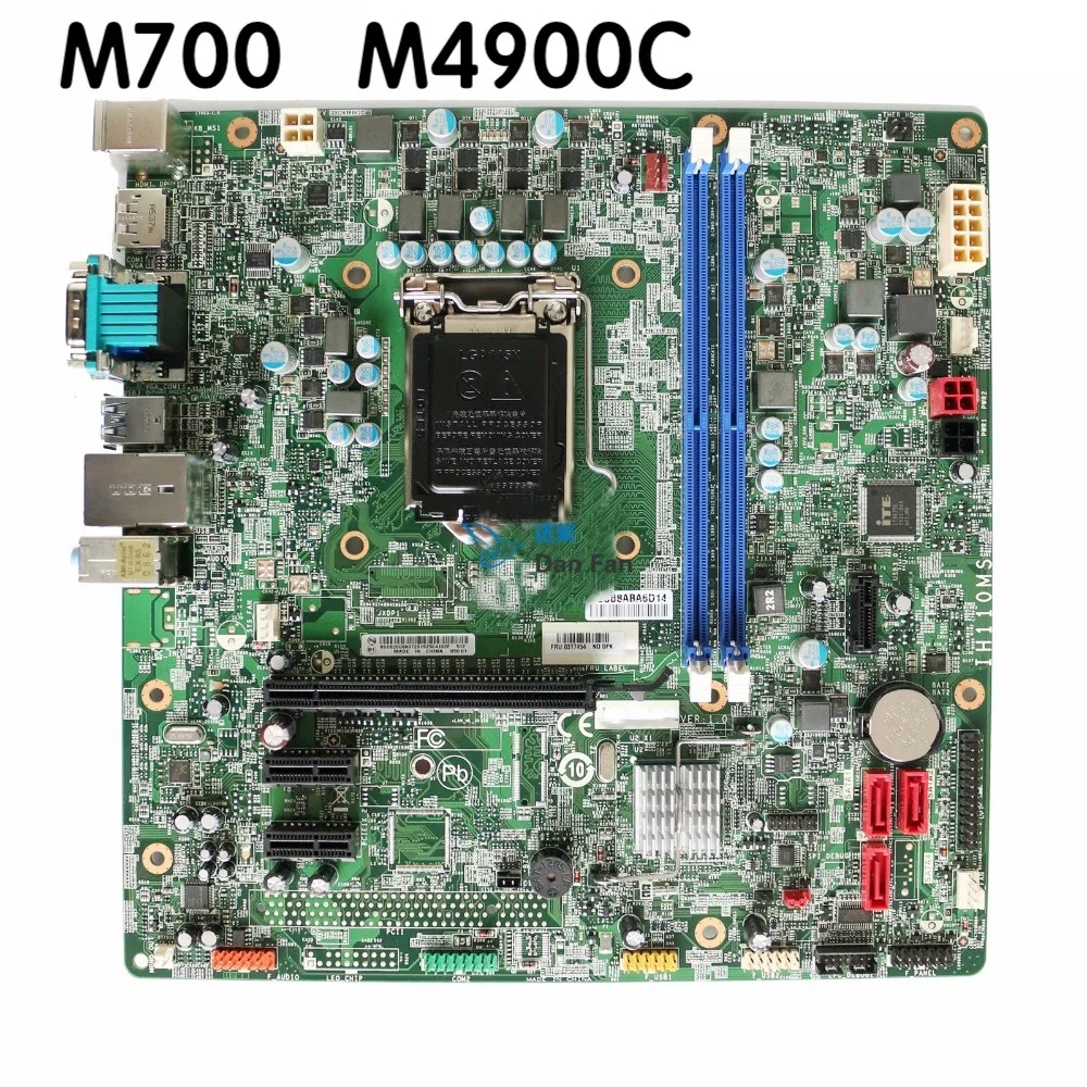 

03T8005 For Lenovo original M81IH110MS For Lenovo M700 M4900C Desktop Motherboard IH110MS,Mainboard 100%tested fully work