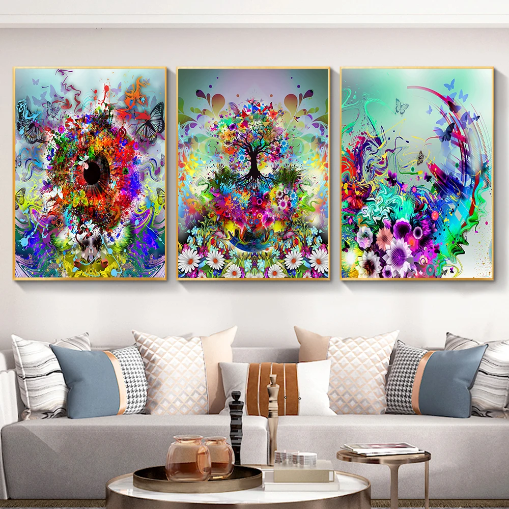 Graffiti Art Abstract Hummingbird Diamond Art Painting Full Diamond  Painting Wall Art Picture for Living Room Cuadros Home Decor - AliExpress