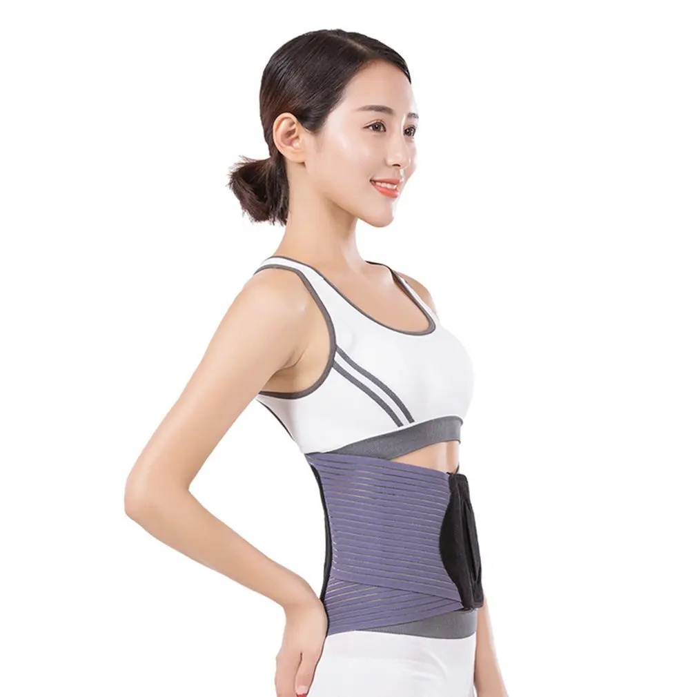 HOT Support Brace Hot Sale Fashion Breathable Mesh three Steels Plate Back Waist Support Belt Waist Massage