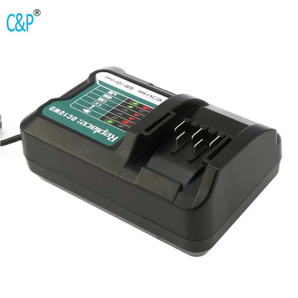 C&P Мак ch06 подходит для MAKITA 10,8 V 12V DC10WD DC10SA BL1015 BL1016 BL1021B BL1041B FD05 DT03 RJ03Z SH02Z PH04Z DC10SB Зарядное устройство