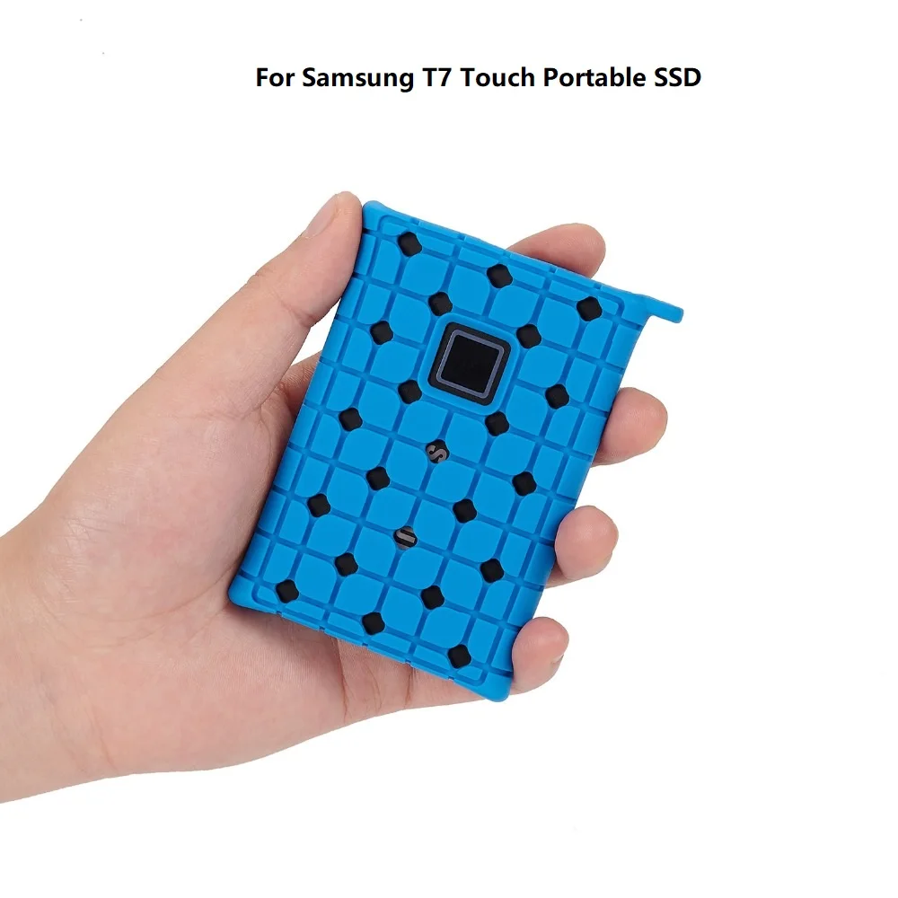 Coque en silicone pour Samsung T7 Touch,étui de protection anti