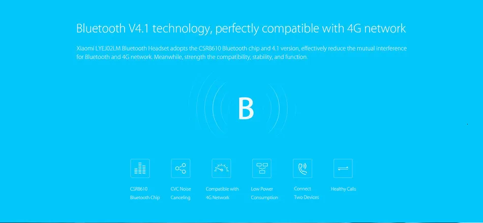 Оригинальные Xiaomi mi Беспроводные Bluetooth 4,1 наушники встроенный mi c On-cord управление спортивные наушники с системой Handsfree гарнитура для телефона