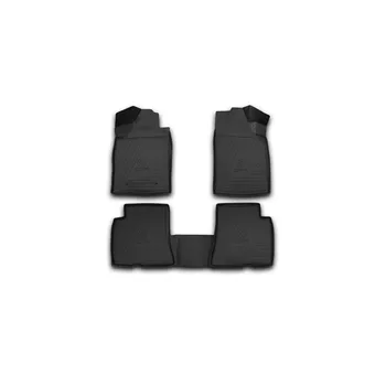 

3D mats in salon Dongfeng H 30/30, 2014, 4 PCs (PU) (Cross)