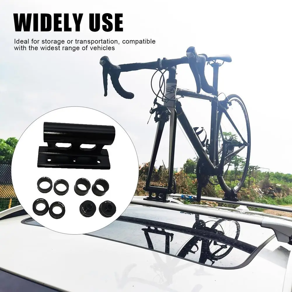 Quick Release Bicycle Block Front Fork Fixed Clip Bike Fork Mount Alloy