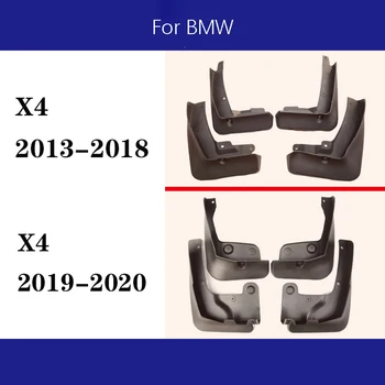 

For BMW X4 X4M X4X 2013-2020 Set of 4 car Front and Rear Splash Guard Mud Flaps mudguards fender car Accessories