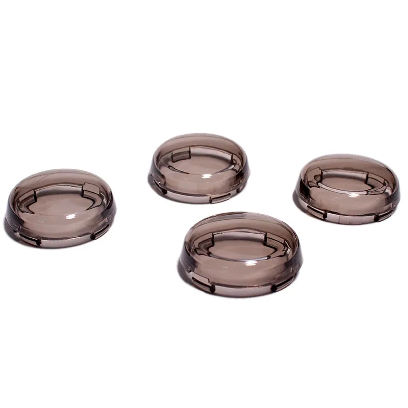 

4Pcs For Turn Signal Light Indicator Lens Cover For Sportster 1200 Touring Dyna Softail Fatboy Electra Road K