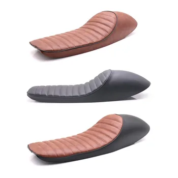 

Vintage Motorcycle Extended Hump Cushion Motorcycle Seat Cafe Racer Saddle Scramble Flat Pan FOR Honda CG1215 Hot