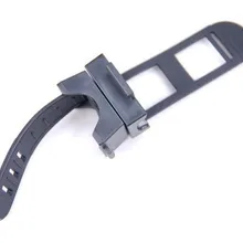 По желанию отрегулировать размер велосипедный светильник, клипса, светодиодный фонарь, кронштейн для лампы, мягкий силиконовый зажим