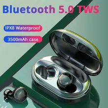 IPX8 Waterproof TWS Bluetooth Earphone For iPhone X XS 7 8 6 Umidigi a5 pro HiFi 6D Bluetooth 5.0 Headset For mi Xiaomi redmi 7a