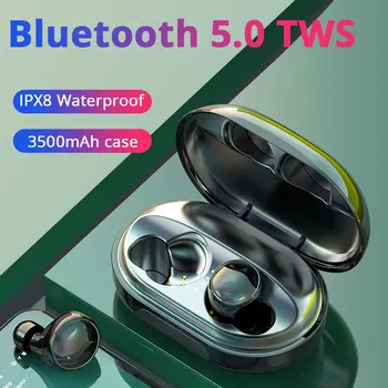 

IPX8 Waterproof TWS Bluetooth Earphone For iPhone X XS 7 8 6 Umidigi a5 pro HiFi 6D Bluetooth 5.0 Headset For mi Xiaomi redmi 7a