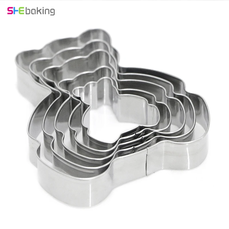 C1787SS 5件套小熊蛋糕模 (4)