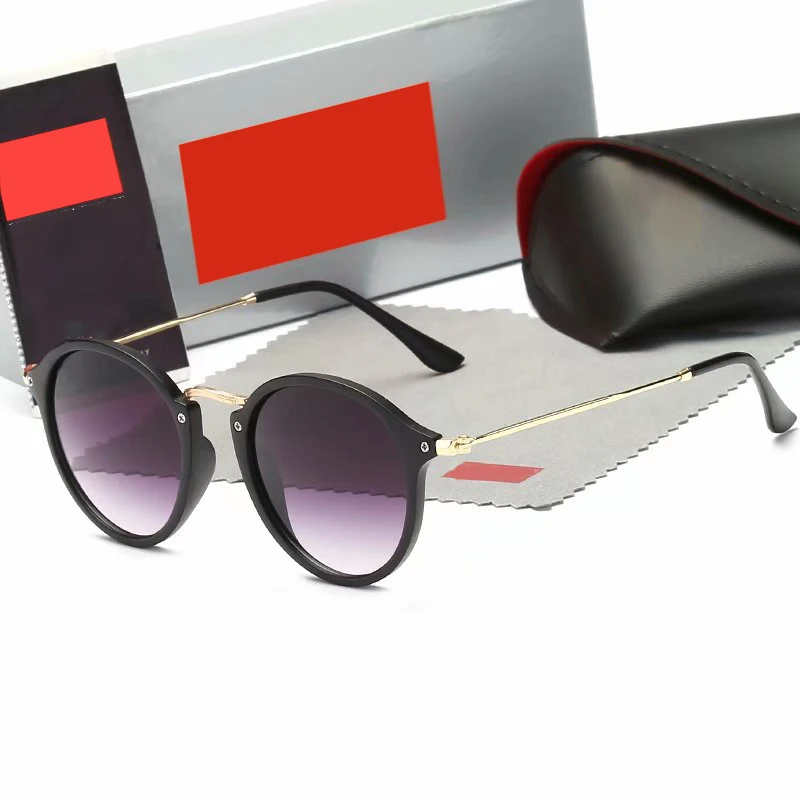 

2020 New Vinatge 2447 Fashion Classic Round Style rayeds Sunglasses Men Women Brand Design Sun Glasses Oculos De Sol Gafas