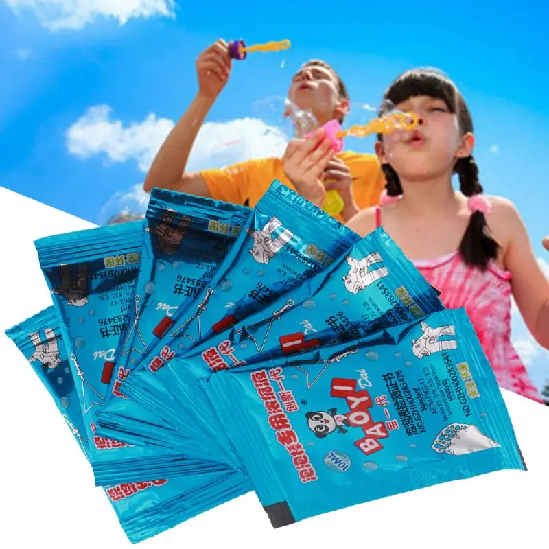 100ml Concentrate Bubbles Liquid Soap Water Bubble Accessories J2HD bubble blowing toy bubble supplement granules