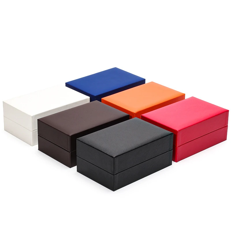 Multifunction Pu Watch Gift Box Necklace Ring Set Jewelry Holder Portable Earring Pendant Organizer Case