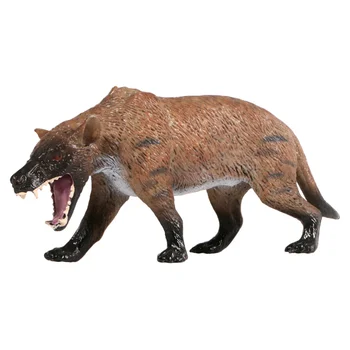 

Simulated Wolf Model Realistic Solid Adorable Animal Figurine Adornment Ornament Home Animal Decor Toy Craft