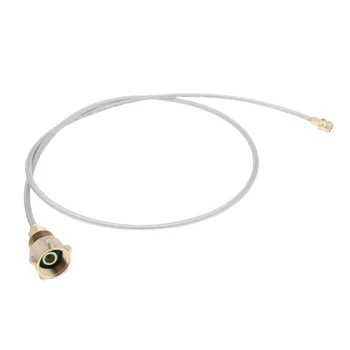 

Portable Propane Adapter Hose Converter Cylinder Valve Hose 42inch for Outdoor Camping Hiking BBQ Grill Backpacking Equipment