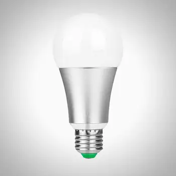 

10W RGB W E27 LED Bulb Lamp Aluminum 120 Colors Remote Control AC 85-265V