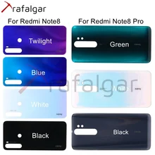 Funda de batería para Xiaomi Redmi Note 8 Pro, Panel de cristal trasero, carcasa de puerta trasera de la carcasa para Redmi Note 8 Pro