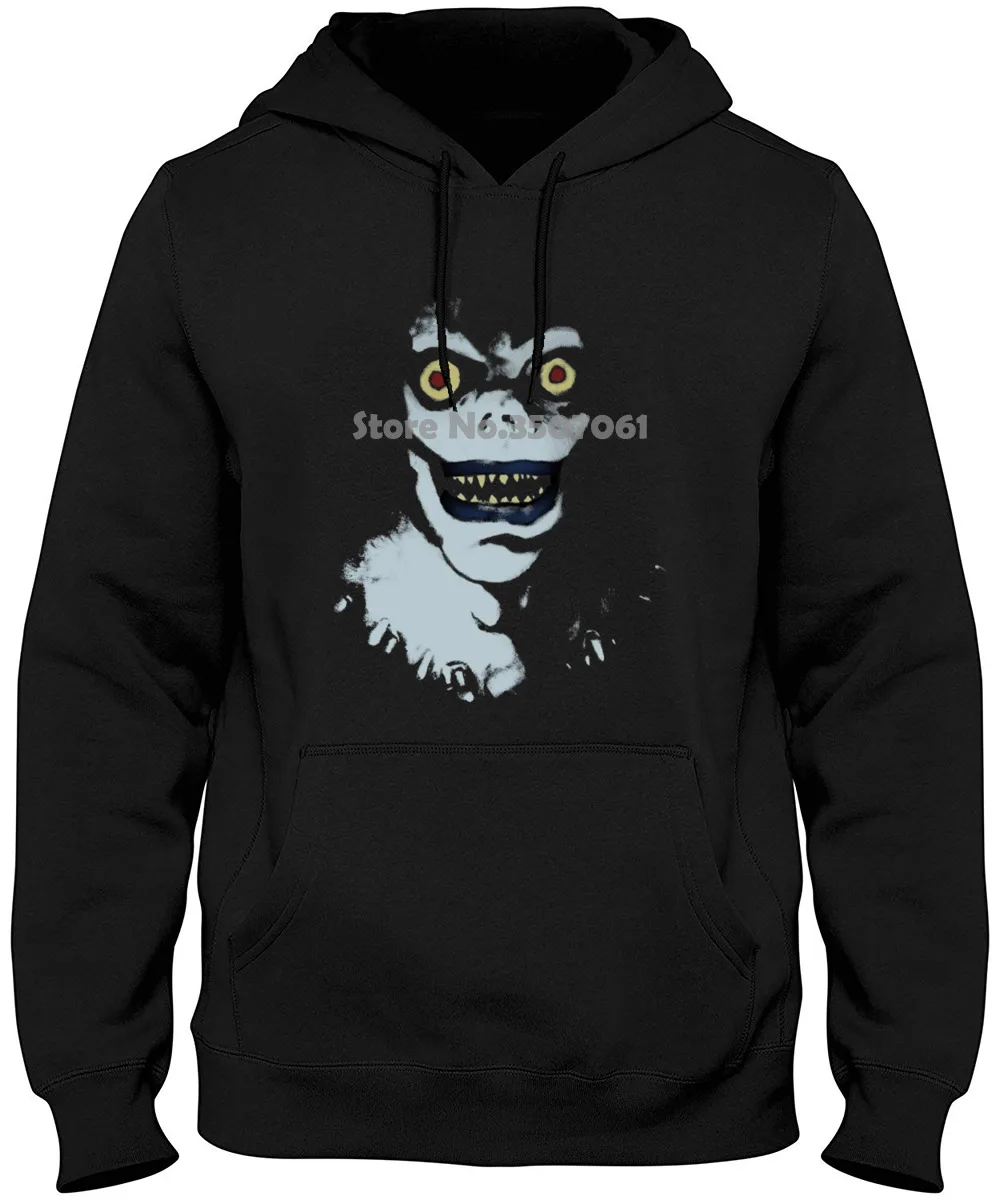 

Death Note The Shinigami Ryuk Men's Streetwear Funny Print Clothing Hip-tope Mans Tops Hoodies & Sweatshirts