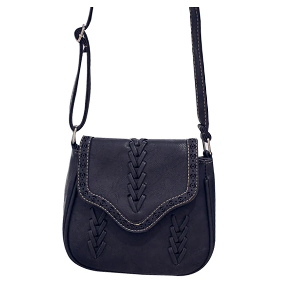 

Trendy New Women Messenger Bag Weave Hollow Soft PU leather Casual Outdoor Shoulder Bag