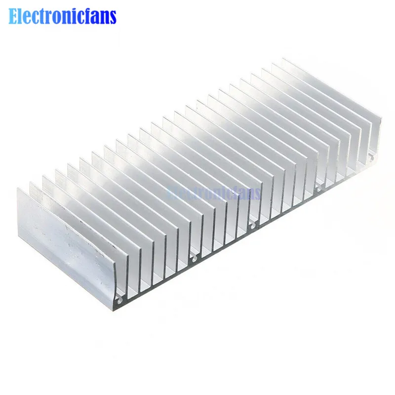 HEATSINKS Aluminum Heat Sink for LED Power IC Transistor Heatsinks 60x150x25mm Home & Garden