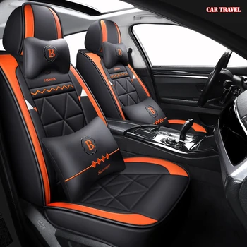 

Leather Car seat cover For HUMMER H2 H3 car-styling auto accessories car Stickers carpet black/yellow/pink/orange/purple