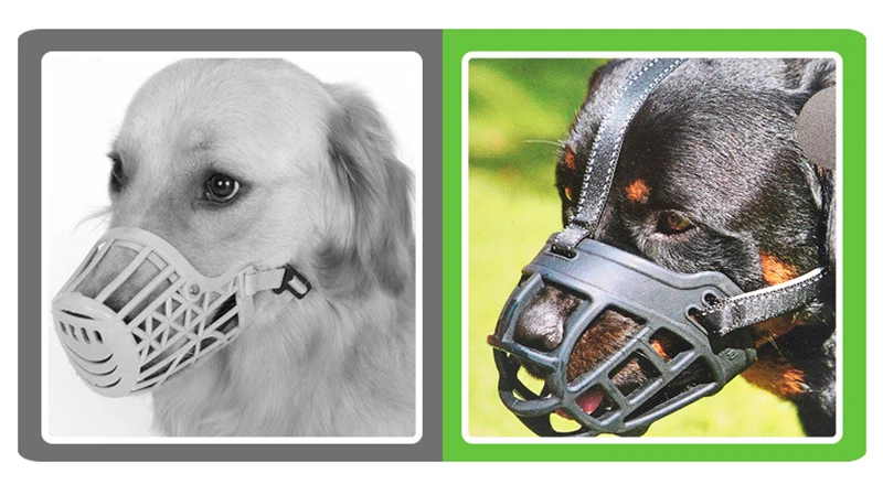 Мягкий силиконовый ПЭТ предотвращает укусы лай собака мордочка безопасности Собака Рот маска вентилируемая ПЭТ кора укуса крышка избегайте есть неправильно